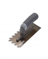 Refina 2021910R Notchtile 8 10mm Graphite Adhesive Spreading Notched Tile Trowel